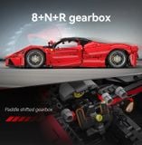  Mô Hình Nhựa 3D Lắp Ráp CaDA Siêu Xe Đua Viva Hypercar 1:8 (4739 mảnh) C61505 – LG0157 