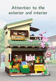  Mô Hình Nhựa 3D Lắp Ráp CaDA Tiệm Tạp Hóa Nhật Bản (921 mảnh, Japanese Grocery Store) C66015W - LG0175 