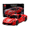 Mô Hình Nhựa 3D Lắp Ráp TGL Siêu Xe Đua Ferrari 488 Pista 1:8 (3558 mảnh, Super Racing Car) T5005 – LG0038