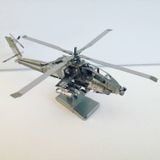  Mô Hình Kim Loại Lắp Ráp 3D Metal Mosaic Trực Thăng AH-64 Apache – MP034 