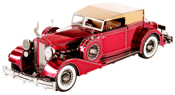  Mô Hình Kim Loại Lắp Ráp 3D Metal Head Xe Cổ Điển 1934 Packard Twelve Convertible – MP997 