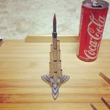  Mô Hình Kim Loại Lắp Ráp 3D Metal Mosaic Burj Khalifa (35 mảnh) – MP887 