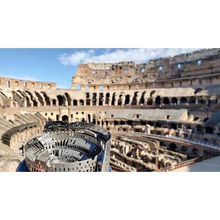  Mô Hình Kim Loại Lắp Ráp 3D Metal Head Đấu Trường La Mã (60 mảnh, Roman Colosseum Ruins) – MP1023 