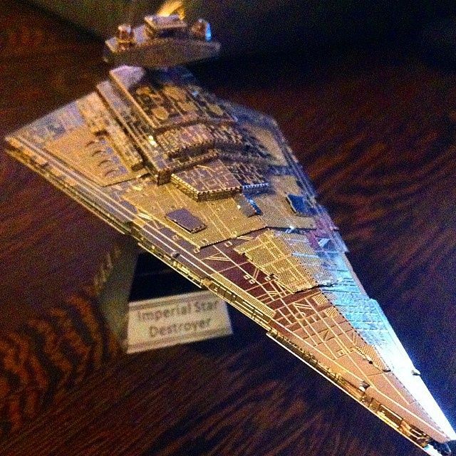  Mô Hình Kim Loại Lắp Ráp 3D Metal Mosaic Imperial Star Destroyers – MP721 