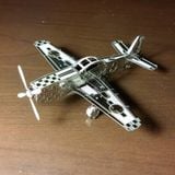  Mô Hình Kim Loại Lắp Ráp 3D Metal Mosaic Mustang P-51 (10 mảnh) – MP728 