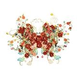  Mô Hình Kim Loại Lắp Ráp 3D MU Xuân Hiểu Hồ Điệp (107 mảnh, Butterfly Spring Dawn) YM-N149-A – MP1286 
