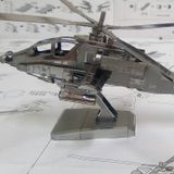  Mô Hình Kim Loại Lắp Ráp 3D Metal Mosaic Trực Thăng AH-64 Apache – MP034 