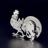  Mô Hình Kim Loại Lắp Ráp 3D Steel Warcraft Con Gà The Chicken – SW005 