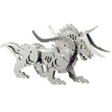  Mô Hình Kim Loại Lắp Ráp 3D Steel Warcraft Quái Vật Thao Thiết (13 mảnh, Taotie) – SW021 