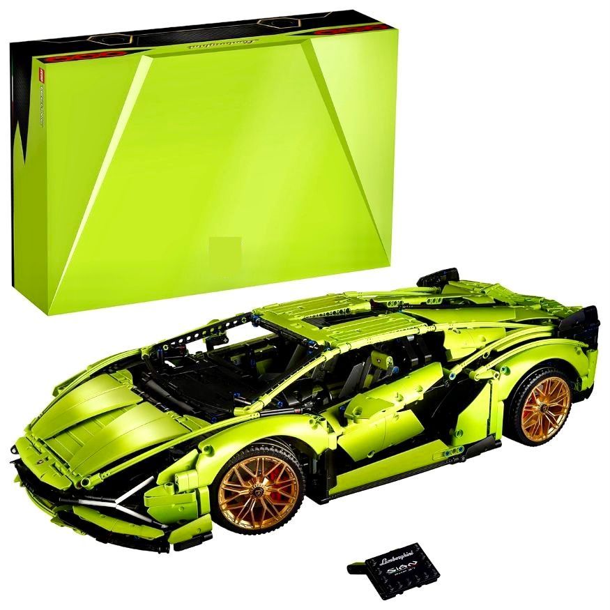 Mô Hình Nhựa 3D Lắp Ráp Technic Siêu Xe Đua Lamborghini SIAN FKP 37 (3696 mảnh) - LG0085 