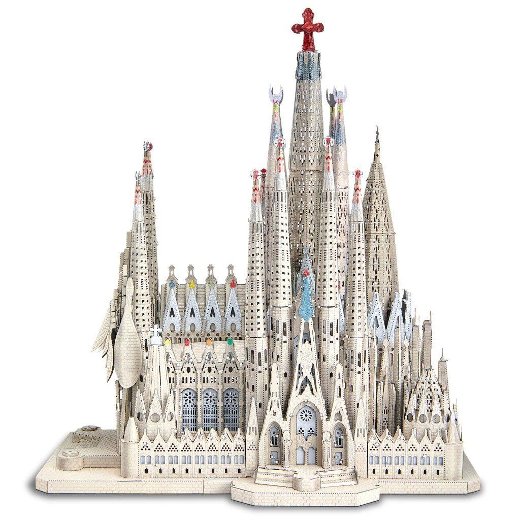  Mô Hình Kim Loại 3D Lắp Ráp Piececool Nhà Thờ La Sagrada Familia (450 mảnh) HP360-WS - MP1232 