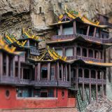  Mô Hình Giấy 3D Lắp Ráp CubicFun Đền Treo Hoành Sơn Huyền Không Tự (193 mảnh, The Hanging Temple) CN6006h - PP087 