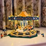  Mô Hình Nhựa 3D Lắp Ráp Creator Vòng Quay Thú Nhún Khổng Lồ A19084 (Carousel, 2705 mảnh) - LG0095 