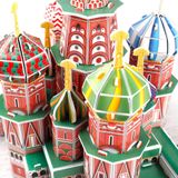  Mô Hình Giấy 3D Lắp Ráp CubicFun Nhà Thờ Chính Tòa Thánh Vasily (92 mảnh, Saint Basil's Cathedral) C239h - PP082 