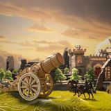  Mô Hình Gỗ 3D Lắp Ráp ROBOTIME ROKR Epic War Wheeled Siege Artillery KW801 - WP238 