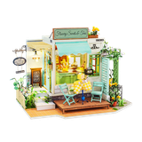  Mô Hình Gỗ 3D Lắp Ráp ROBOTIME Rolife Tiệm Cafe Ngọt Ngào (Flowery Sweets & Teas) DG146 - WP210 