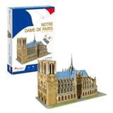  Mô Hình Giấy 3D Lắp Ráp CubicFun Nhà Thờ Đức Bà Paris (53 mảnh, Notre Dame De Paris) C242h - PP083 