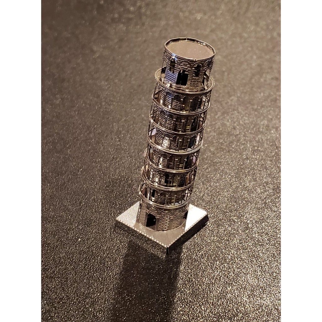  Mô Hình Kim Loại Lắp Ráp 3D Metal Mosaic Tháp Nghiêng Pisa (35 mảnh) – MP693 