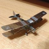  Mô Hình Kim Loại Lắp Ráp 3D Metal Mosaic Máy Bay de Havilland Tiger Moth – MP847 