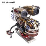  Mô Hình Kim Loại Lắp Ráp 3D Microworld Con Cá Voi Whale Base – MP975 