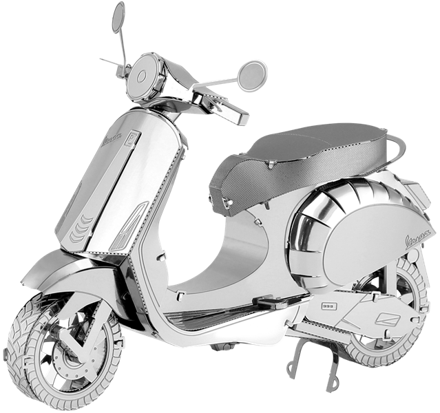  Mô Hình Kim Loại Lắp Ráp 3D Metal Head Xe Vespa Primavera (70 mảnh) – MP1014 