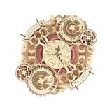  Mô Hình Gỗ 3D Lắp Ráp ROBOTIME ROKR Đồng Hồ Cung Hoàng Đạo (Zodiac Wall Clock) LC601 – WP203 