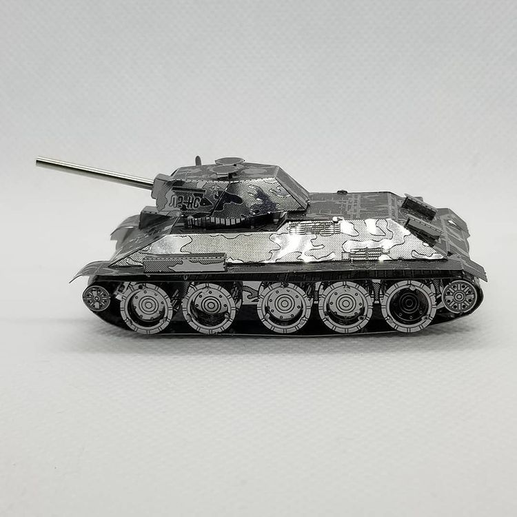  Mô Hình Kim Loại Lắp Ráp 3D Metal Mosaic Xe Tăng T-34 (56 mảnh) – MP703 
