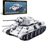  Mô Hình Kim Loại 3D Lắp Ráp Piececool Xe Tăng Chiến Đấu T-34/76 (Tỉ Lệ 1:48, 308 mảnh, T-34/76, 308 mảnh, Medium Tank) HP358-SK - MP1231 