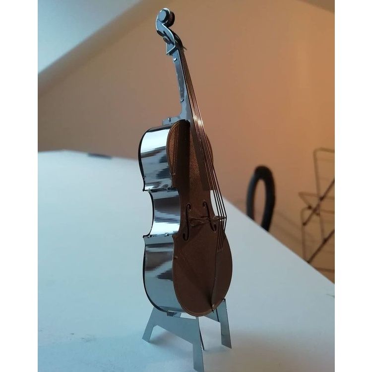  Mô Hình Kim Loại Lắp Ráp 3D Metal Mosaic Đàn Violin (15 mảnh) – MP706 