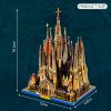  Mô Hình Kim Loại Lắp Ráp 3D Microworld Nhà Thờ Sagrada Família (311 mảnh) J072 - MP1170 