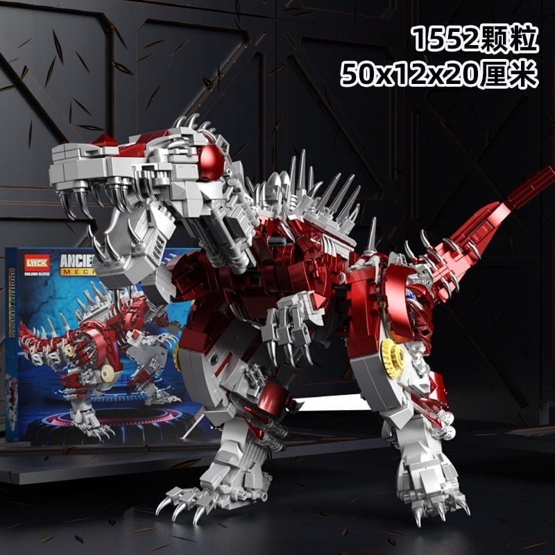  Mô Hình Nhựa 3D Lắp Ráp LWCK Khủng Long Spinosaurus 60031 (1552 mảnh, Mecha Ancient Beast) – LG0143 