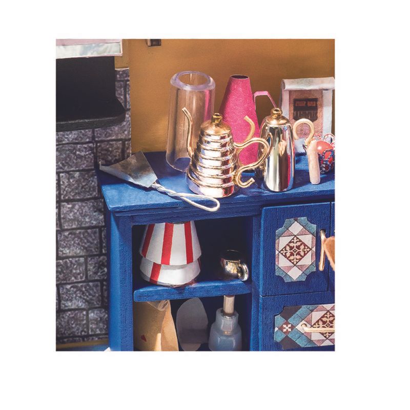  Mô Hình Gỗ 3D Lắp Ráp ROBOTIME DIY Dollhouse Nhà Tí Hon (400 mảnh, Nancy’s Bake Shop) DG143 – WP048 