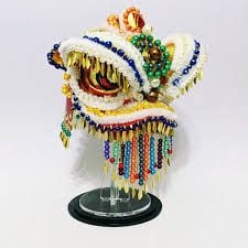  Mô Hình Kim Loại Lắp Ráp 3D Microworld Lân Sư Rồng (305 mảnh, Dancing Lion) – MP789 