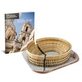  Mô Hình Giấy 3D Lắp Ráp CubicFun Đấu Trường La Mã (131 mảnh, National Geographic The Colosseum) DS0976h - PP057 