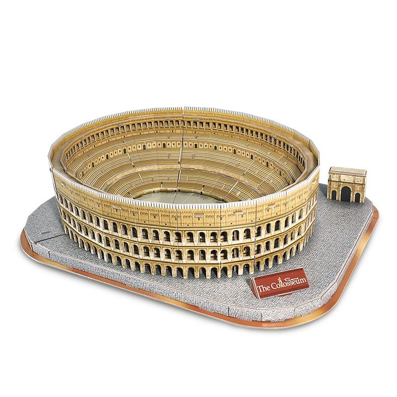  Mô Hình Giấy 3D Lắp Ráp CubicFun Đấu Trường La Mã (131 mảnh, National Geographic The Colosseum) DS0976h - PP057 