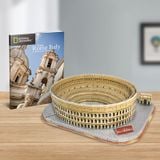  Mô Hình Giấy 3D Lắp Ráp CubicFun Đấu Trường La Mã (131 mảnh, National Geographic The Colosseum) DS0976h - PP057 