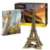 Mô Hình Giấy 3D Lắp Ráp CubicFun Tháp Eiffel (80 mảnh, National Geographic Eiffel Tower) DS0998h - PP065