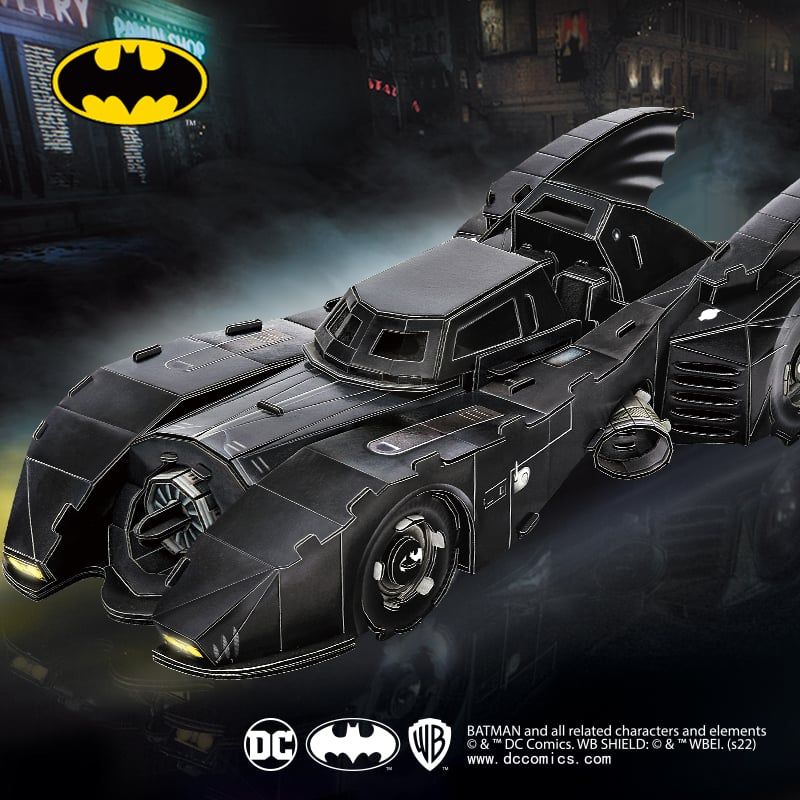 Mô Hình Giấy 3D Lắp Ráp CubicFun Batman Batmobile 1989 (110 mảnh) DS1019h - PP011 