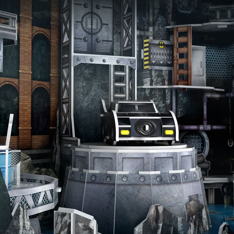  Mô Hình Giấy 3D Lắp Ráp CubicFun Batman Wayne Manor & Batcave (187 mảnh) DS1022h - PP010 