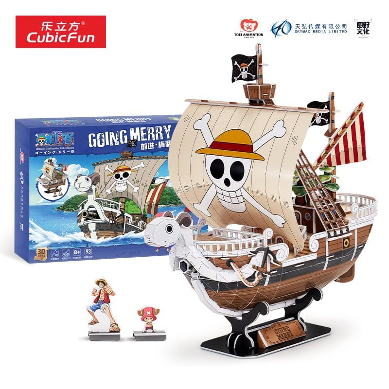  Mô Hình Giấy 3D Lắp Ráp CubicFun Thuyền Going Merry (93 mảnh) DS1025h - PP006 