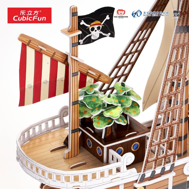  Mô Hình Giấy 3D Lắp Ráp CubicFun Thuyền Going Merry (93 mảnh) DS1025h - PP006 