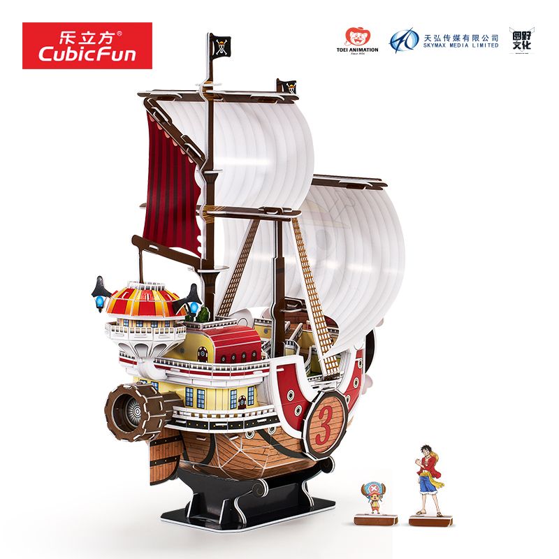  Mô Hình Giấy 3D Lắp Ráp CubicFun Thuyền Thousand Sunny (157 mảnh) DS1026h - PP007 