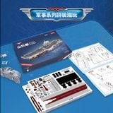  Mô Hình Giấy 3D Lắp Ráp CubicFun Tàu Sân Bay Sơn Đông (315 mảnh, Shandong Aircraft Carrier) DS1033h - PP086 