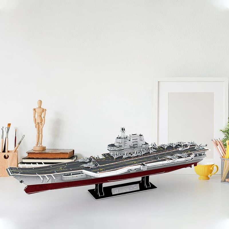  Mô Hình Giấy 3D Lắp Ráp CubicFun Tàu Sân Bay Sơn Đông (315 mảnh, Shandong Aircraft Carrier) DS1033h - PP086 