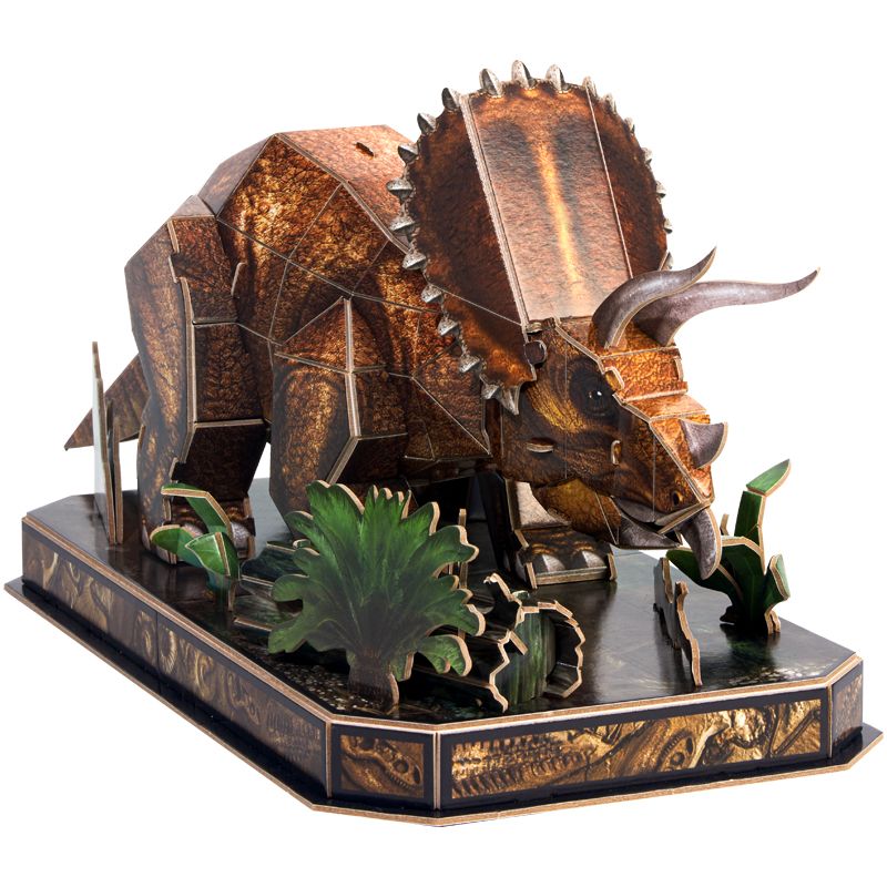  Mô Hình Giấy 3D Lắp Ráp CubicFun Triceratops (44 mảnh, dinosaur) DS1052h - PP014 