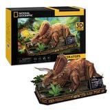  Mô Hình Giấy 3D Lắp Ráp CubicFun Triceratops (44 mảnh, dinosaur) DS1052h - PP014 