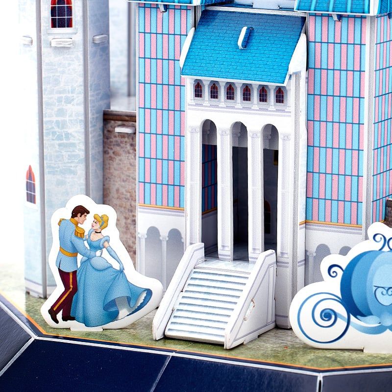  Mô Hình Giấy 3D Lắp Ráp CubicFun Disney Lâu Đài Công Chúa Lọ Lem (106 mảnh, Cinderella's Dream Castle) DS1124h - PP085 