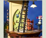  Mô Hình Gỗ 3D Lắp Ráp ROBOTIME Rolife DIY Dollhouse Nhà Tí Hon Căn Gác Xép (Domed Loft) DS001 - WP213 