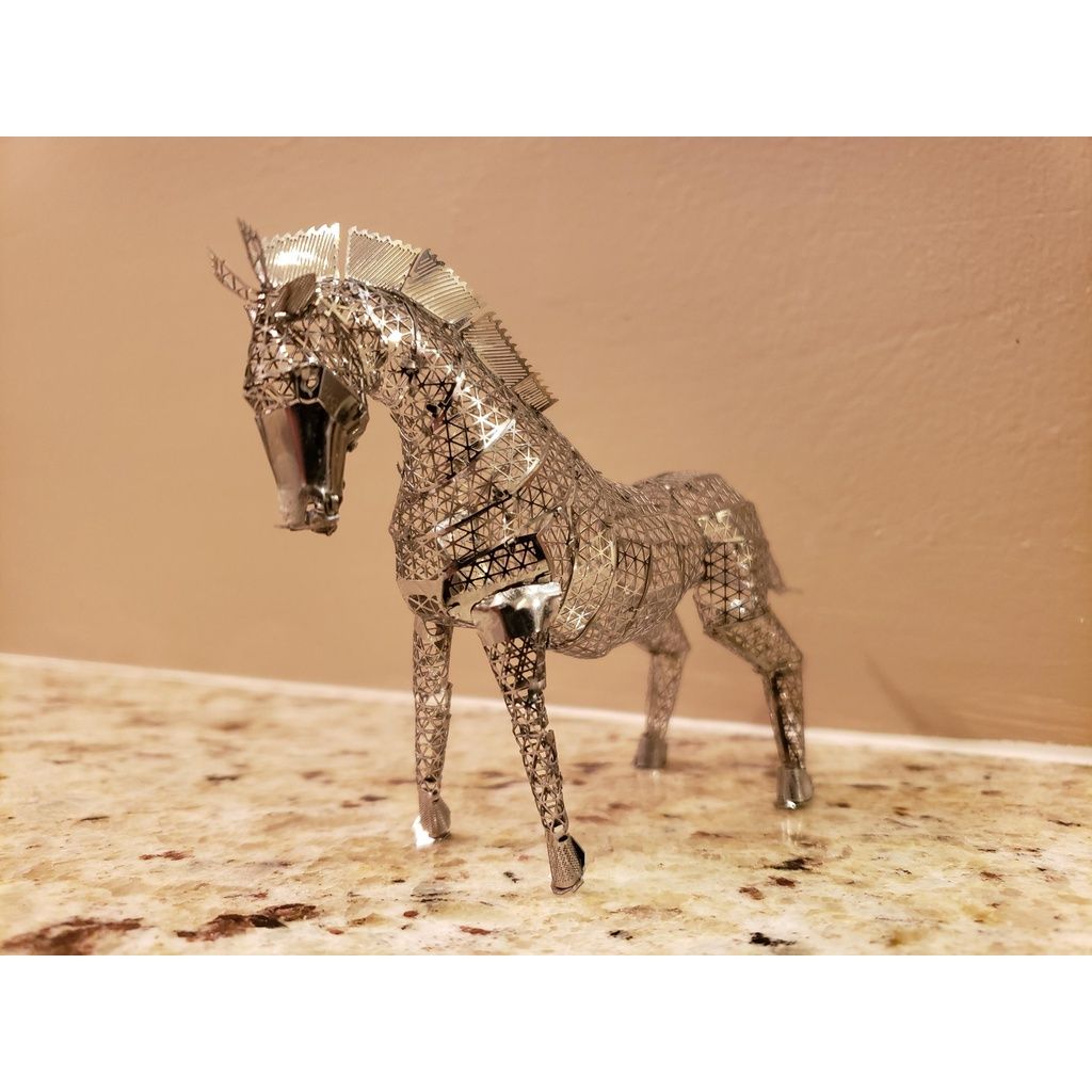 Mô Hình Kim Loại Lắp Ráp 3D Metal Mosaic Con Ngựa Horse – MP653 ...