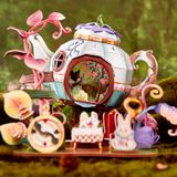  Mô Hình Giấy 3D Lắp Ráp CubicFun Magic Forest Pink Teah (57 mảnh) E1632h - PP017 